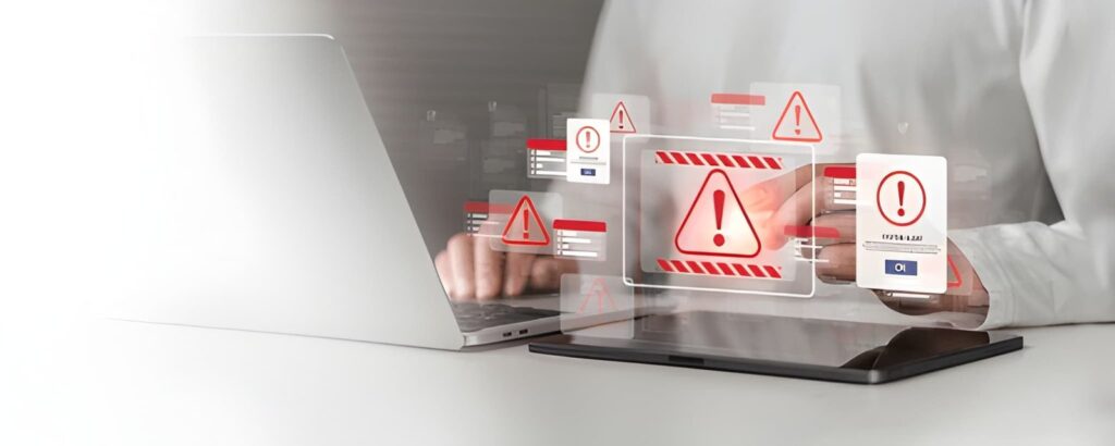 website fails due to some errors