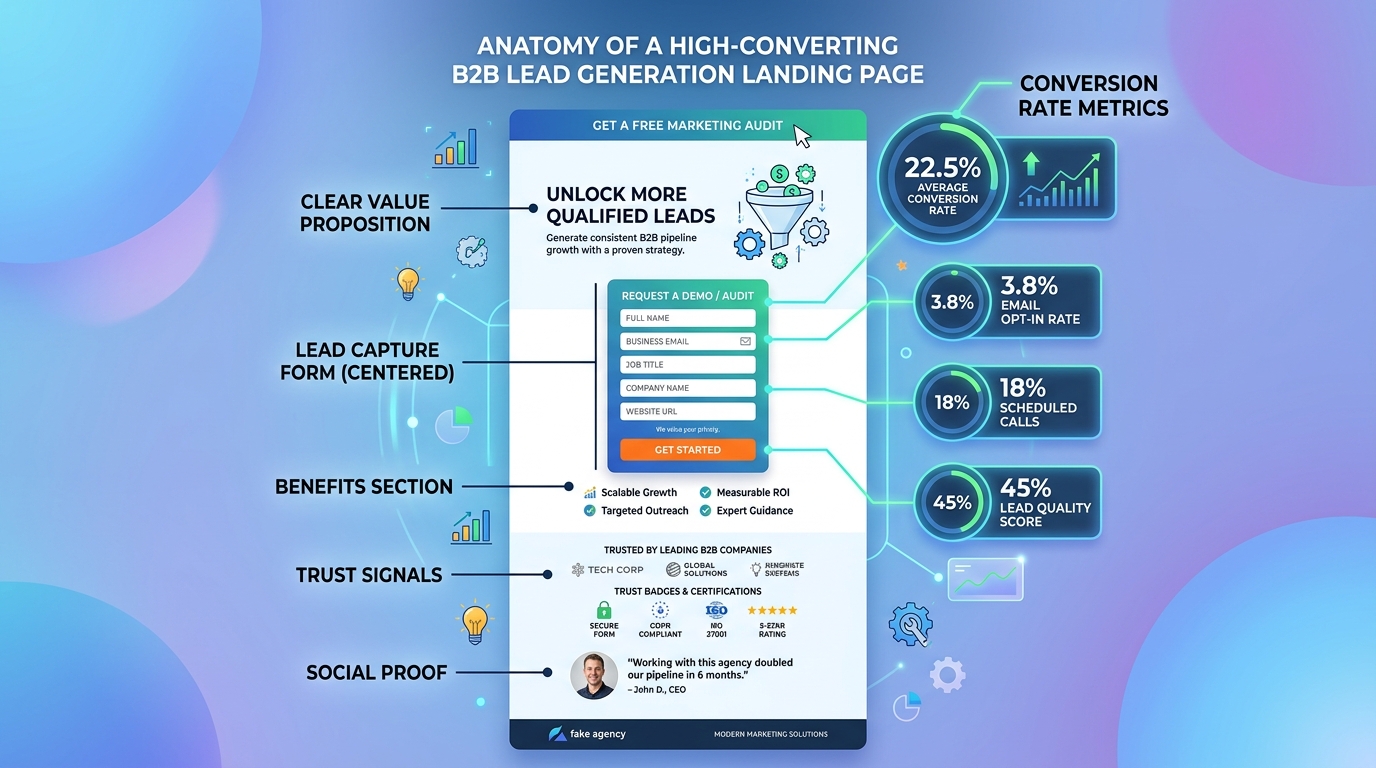 b2b saas web design 2026 lead generation